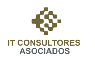 Logo ITCA Consultores Asociados en blanco